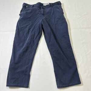 Carhartt FR Pants Mens 42x30 Blue Fire Flame Resistant Welding Firefighter CAT2